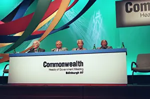 Chogm: Nelson Mandela Holds Press