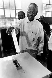 Dube: Nelson Mandela votes