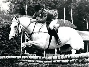 Pessoa: Nelson Pessoa of Brazil competing in Lucerne, Switzerland