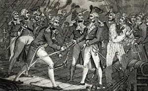 Horatio: Nelson receiving the swords of the vanquished Spaniards