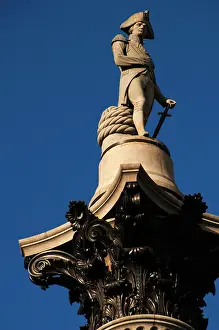Crowned: Nelson's Column (1840-1843). Trafalgar Square. London