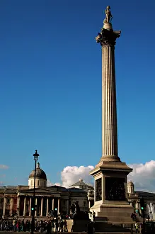 Crowned: Nelson's Column (1840-1843). Trafalgar Square. London