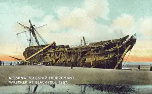 Decaying: Nelson's Flagship Foudroyant - Blackpool, Lancashire