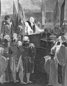 Mourners: NELSON'S FUNERAL