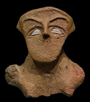 Eyebrows: Neolithic. 6th millennium BC. Anthropomorphic