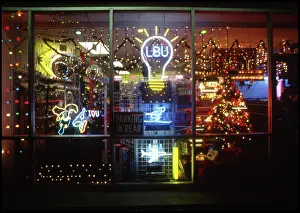 Neon: Neon window, Los Angeles, USA