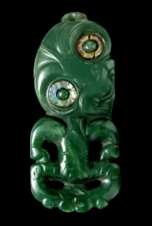 Jade: Nephrite jade pendant