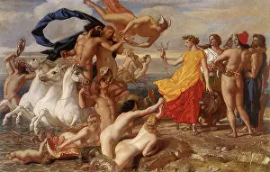 Symbolizes: Neptune Resigning to Britannia, by Dyce