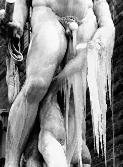 Signoria: Neptune, detail of the statue