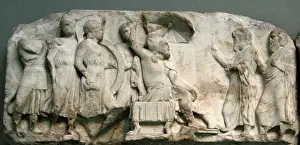 Podium: Nereid Monument. Classical period Lycia. Turkey. Arbinas and