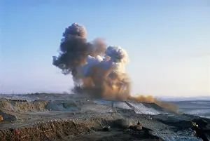 Neryungri: Neryungri open pit coal mine, 1980