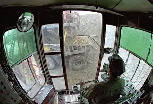 Excavator: Neryungri open pit coal mine, 1990
