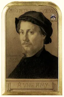 Calligraphy: Nesfield Portrait