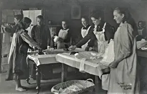 Aprons: The Nest, Clapton - Ironing