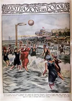 Netball: NETBALL IN THE SURF 1924