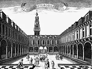 Hendrick: Netherlands, Amsterdam, stock exchange, built