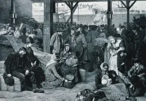 Dutchmen: NETHERLANDS. The Hague. Departure of emigrants