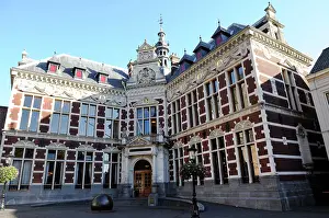 Utrech: Netherlands. Utrecht. Old building of the University. Academ