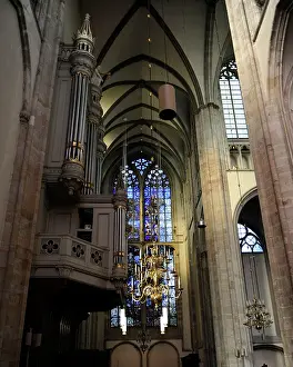 Utrech: Netherlands. Utrecht. St. Martin's Cathedral. Middle Ages. F