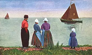 Zuiderzee: NETHERLANDS/VOLENDAM