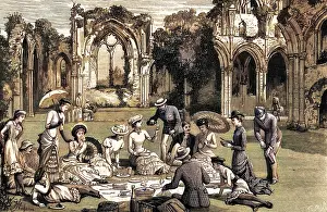 Picnics: Netley Abbey 1883