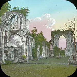 Netley: Netley Abbey (interior), Medieval Monastery in Hampshire