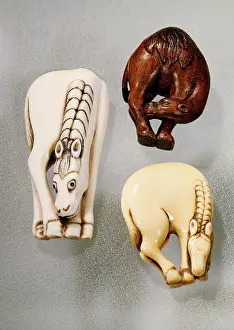 Dromedary: Netsuke