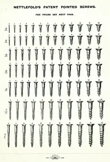 Patent: Nettlefold's patent pointed screws