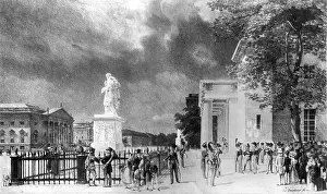 Scharnhorst: The Neue Wache in Berlin, around 1840