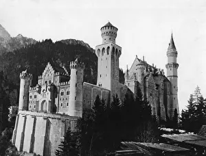 Gatehouse: Neuschwanstein Castle, around 1890