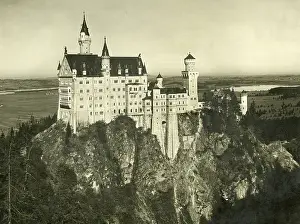 Fairytale: Neuschwanstein Castle, around 1900