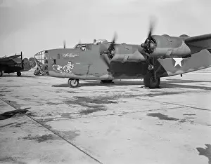 Bombers: A new B-24E Liberator bomber returns to the