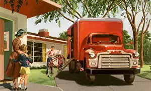 Happily: New Bicycle Arrives