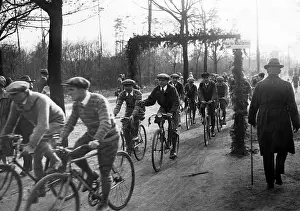 Paths: New bicycle paths inaugurated, Grunewald, Germany