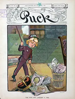 Graft: The new boy, January 1, 1905