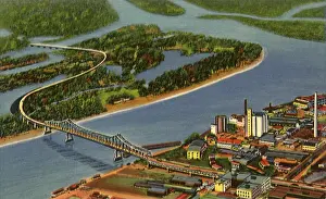 Crosse: New Bridge. La Crosse