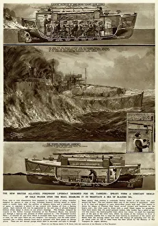 Fireproof: New British fireproof lifeboat by G. H. Davis