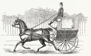Brougham: New Brougham Hansom 1887