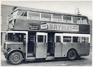 Experimental: New bus introduced to London 1945