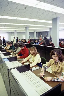 Accredited: New call centre in Moscow, 1980