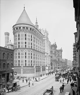 Historicism: New city prison, The Tombs was opened in 1902