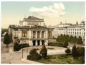 Leipsig: New concert room and library, Leipsig (i.e. Leipzig), Saxon