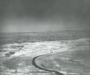 New Delhi: distant view from air