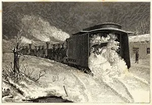 Drifts: New design for train snow plough
