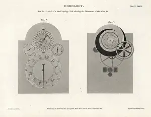 Longman: New dial work of a small spring clock