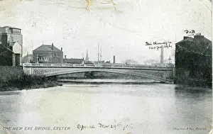 Exeter: The New Exe Bridge, Exeter, Devon
