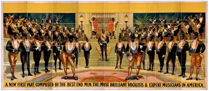 Vocalists: A new first part, composed of the best end men, the most bri