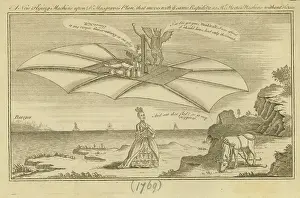 1769: A New Flying Machine upon Dr Musgrave's Plan
