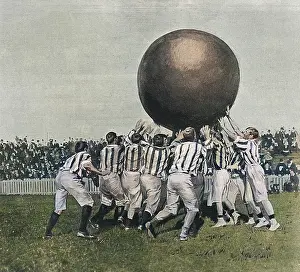 Pushball: The new game of pushball 1902