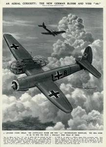 Visibility: New German Blohm and Voss 141 by G. H. Davis
